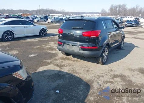 2016 Kia Sportage Ex из США, поврежденный, VIN KNDPCCAC6G7863676